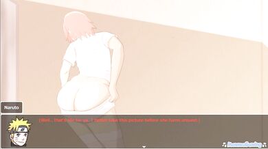 Living With Tsunade 0.44 [8] All Sakura X Naruto Sex Scenes
