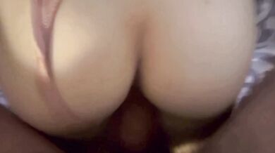 I couldn't stand it and fucked her right in her panties, a real home video