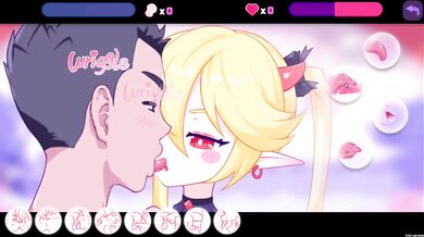 Hentai Game - Elf Girl Pinball - Sexy Succubus with a Slender Body in a Raw, Tight Sex Session