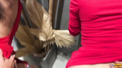 After The Club, Two Sluts Find A Guy for Sex, but They Are Caught...