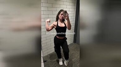 18yo Dance Cameltoe Fail: Virgin Hole Squirts Gape Live