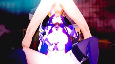 Honkai Star Rail - Acheron and Black Swan Intense Hardcore Sex - 3D Hentai Animation