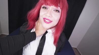 Makima (CSM) - Dominant Redhead Gets Corrected Into Femsub - Sweet Darling