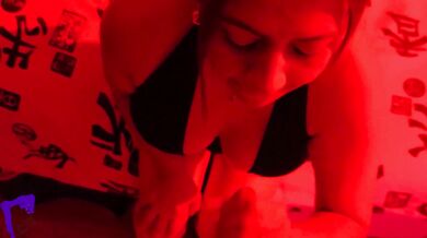 Mature Hot Latina MILF on Bed, with Vaginal Frottage and Doggystyle Ass Visible, Real Oral Sex Homemade