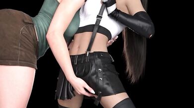Hentai Anime Lara Croft X Tifa Lesbian Sex - Tomb Raider X Final Fantasy