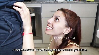 My boyfriend is gaming next room while I fuck his friend in the kitchen!