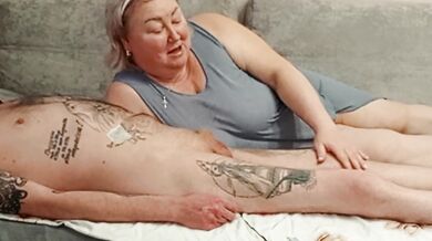 fed my stepmom with cum