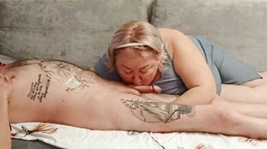 fed my stepmom with cum