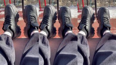 CHILL WOTH ME GETTING FIRST SUNNY WARM DAYS SNEAKERS FETISH