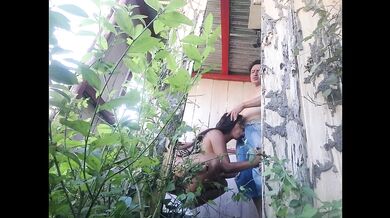 The old stepfather fucks his beautiful, big-assed, big-titted stepdaughter in the country house