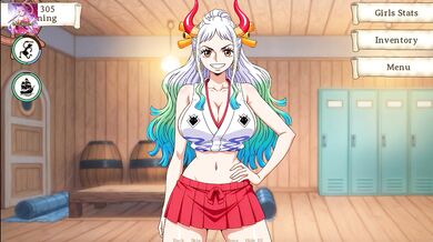 Yamato Gives Luffy a Steamy Handjob – Lusty Buccaneers gameplay