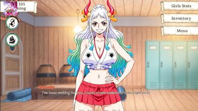 Yamato Gives Luffy a Steamy Handjob – Lusty Buccaneers gameplay