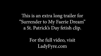 FETISH St. Patrick's Day Faerie Dream mesmerizing redhead trance