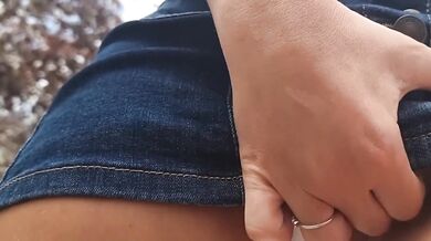 Public extreme milf show her tight pussy