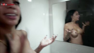 Latina slut hardcore fuck and facial cumshot!