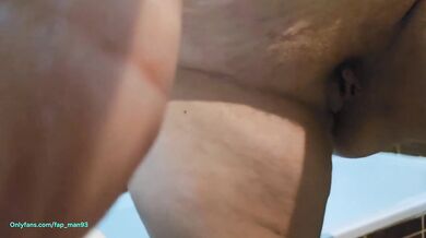 Busty BBW gets Horny and Masturbates in the Bathroom