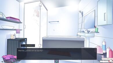 At Milf Plaza, we take a bath with our landlady