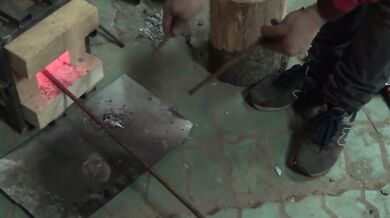 Making an anvil and pliers DIY