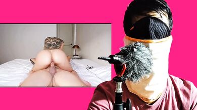Tattoo Artist fucking His Client in his Room. Reaction Video.