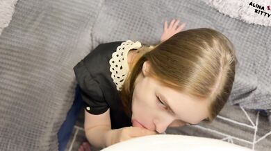 She Cleaned My Apartment – “No Money Needed, Just Fuck Me Hard”