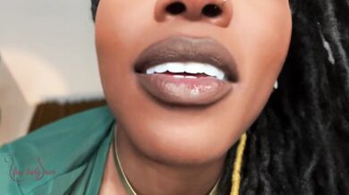POV Girlfriend Punishes You With Nasty Unbrushed Tongue