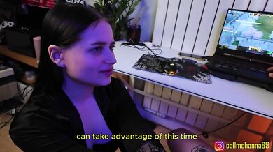 My boyfriend's friend fucked me! That nerd fucked me in every hole │Call me Hanna