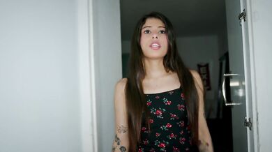 We called our Colombian classmate over to have all her holes fucked