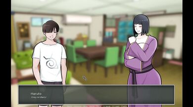 Konoha Milfs part 11 - Massaging my stepmother Hinata's huge breasts