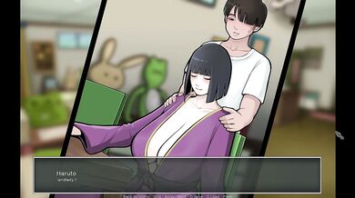 Konoha Milfs part 11 - Massaging my stepmother Hinata's huge breasts