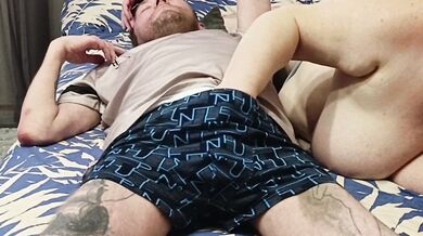 my neighbor sucks and swallows my cum