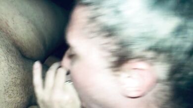 Sucking cock until his balls are empty. I love draining warm cum into my dirty mouth.