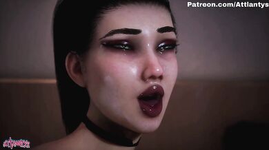 Petite Curvy Brunette Destroyed By Her Huge Yoga Instructor (Wild Life 2K)