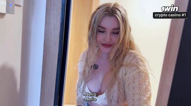 The hot neighbor told me about her res. I licked her pussy and creampie her!