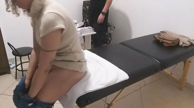 Routine anal exam by a real proctologist.