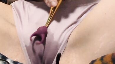 Close Up Masturbation Clip POV Pussy N Vibrator Clip 10