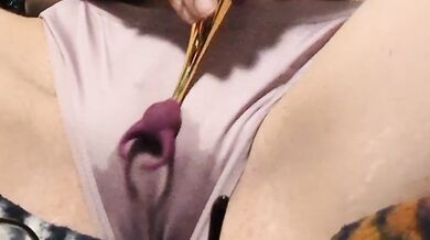 Close Up Masturbation Clip POV Pussy N Vibrator Clip 10