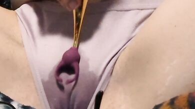 Close Up Masturbation Clip POV Pussy N Vibrator Clip 10