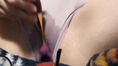 Close Up Masturbation Clip POV Pussy N Vibrator Clip 10