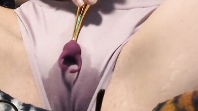 Close Up Masturbation Clip POV Pussy N Vibrator Clip 10