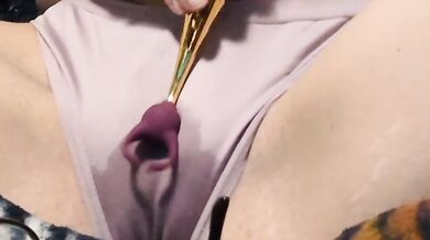 Close Up Masturbation Clip POV Pussy N Vibrator Clip 10