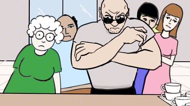 Fiona goes to the cafe