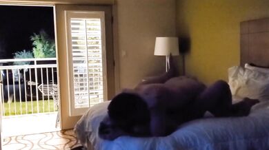 Beautiful Wife Fucked 3 Times at Hotel Door Open Shower and More!