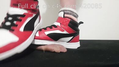 LittleShoes - Preview Cock Crush Puma Hi-Tops | Size 34