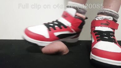 LittleShoes - Preview Cock Crush Puma Hi-Tops | Size 34