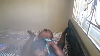 Casually Suck My Ex Fat Black Cock While My Husband is At Work