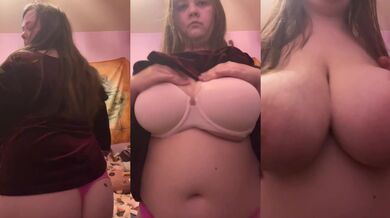 Naughty bunny strip tease