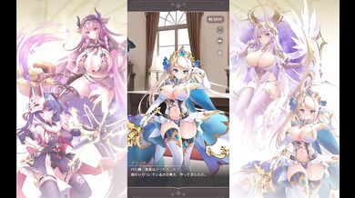 I'll turn the busty knight into a girl.