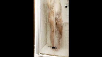 Your teen girlfriend taking a shower