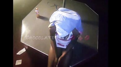 Omg they caught me taking tips from the private room!! Im trouble guys HELP ME GET AWAY