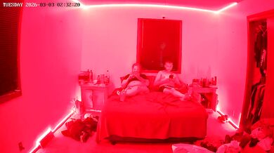 Having fun in the red lights